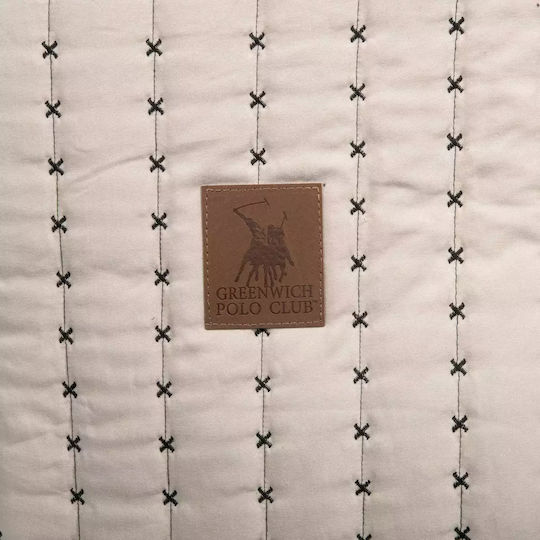 Greenwich Polo Club 3493 Cuvertură Extra-dublu Microfibra Taupe 230x250cm