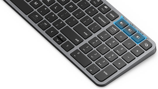 iClever BK20 Kabellos Bluetooth Nur Tastatur Englisch US