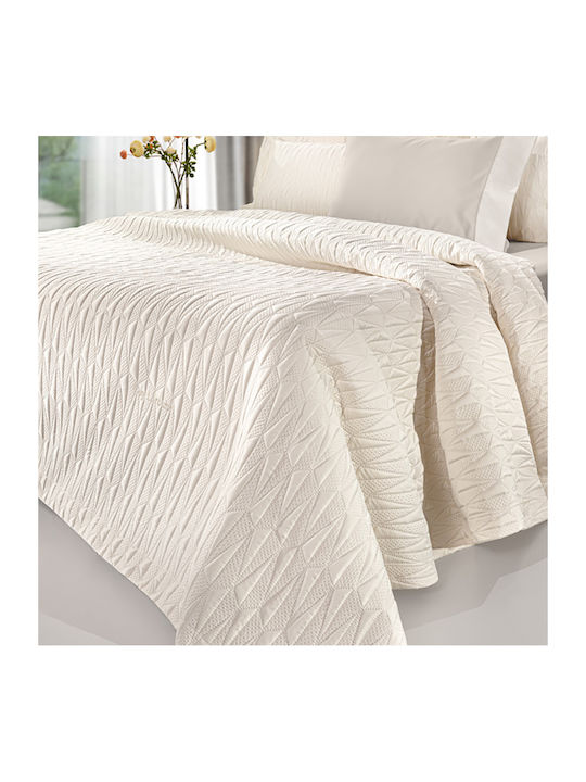 Guy Laroche Ruby Σετ Κουβερλί Υπέρδιπλο Microsatin Ruby - Ivory 240x250cm 3τμχ