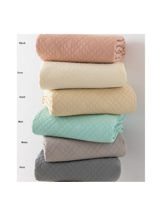 Palamaiki Pitha Coverlet Single Microfiber Beige 160x240cm