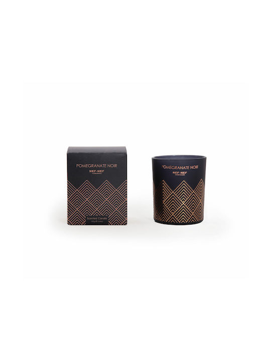 Nef-Nef Homeware Aromatisches Kerze in Gefäß mit Parfüm Pomegranate Noir 160gr
