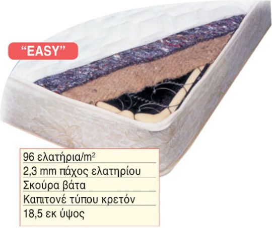 Zita Plus Easy Doppel Orthopädisch Matratze Beidseitig 140x190x18cm