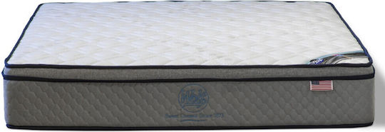 Eco Sleep Atlanta Double Anatomic Saltea 140x200x28cm cu Suprapozabil