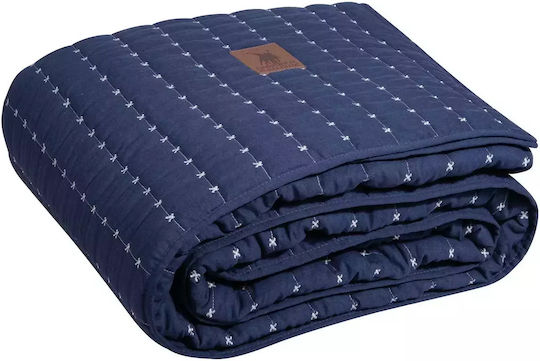 Greenwich Polo Club 3492 Κουβερλί Υπέρδιπλο Microfiber Blue 230x250cm