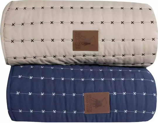 Greenwich Polo Club 3492 Κουβερλί Υπέρδιπλο Microfiber Blue 230x250cm