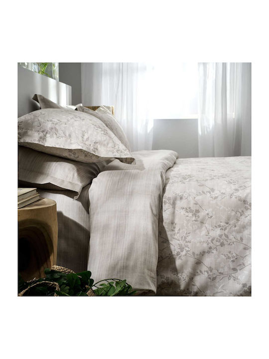 Vesta Home Torino-2 Κουβερλί King Size Βαμβακερό Sand 270x270cm