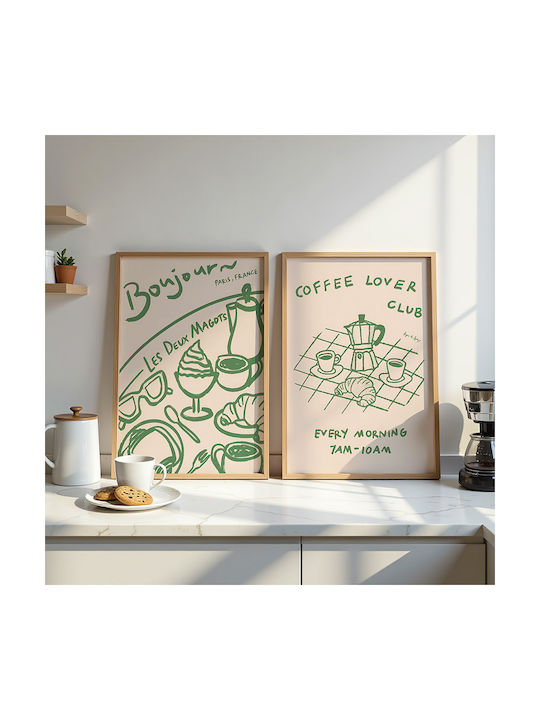 Poster Coffee Lovers Club Pst25328 21cm X 30cm
