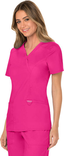 Cherokee Women's Pink Medical Blouse