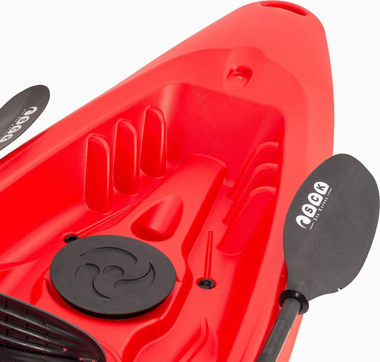 SCK 0201-35940 Kayak din plastic Geantă de plajă 2 persoane Roșu