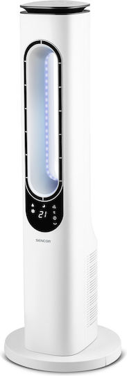 Sencor Ανεμιστήρας Χωρίς Πτερύγια 56W με Τηλεχειριστήριο Λευκός
