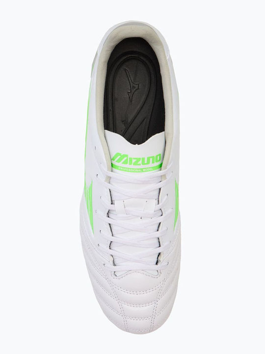Mizuno Morelia Neo Iv Pro Mix Футболни Обувки с Бутони Бял