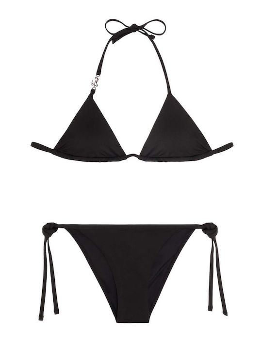 Set Bikini Triunghi Roșu