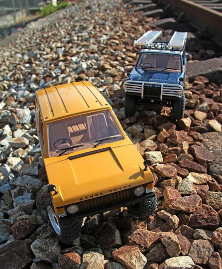 Τύπου Land Rover Range Rover Τηλεκατευθυνόμενο Αυτοκίνητο 4WD Πράσινο