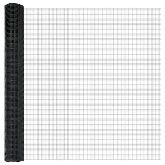 vidaXL Stâlpi de gard Material pentru Împrejmuire Grădină din Plastic - Plastic 1buc Gray