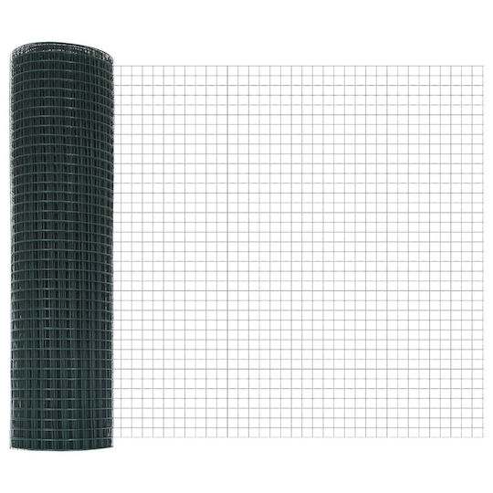 vidaXL Posts Garden Fencing Material 1pcs Green