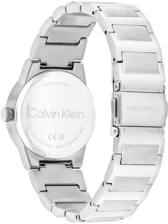 Calvin Klein Ρολόι Μπαταρίας με Μεταλλικό Μπρασελέ Calvin Klein Ρολόι Μπαταρίας με Μεταλλικό Μπρασελέ