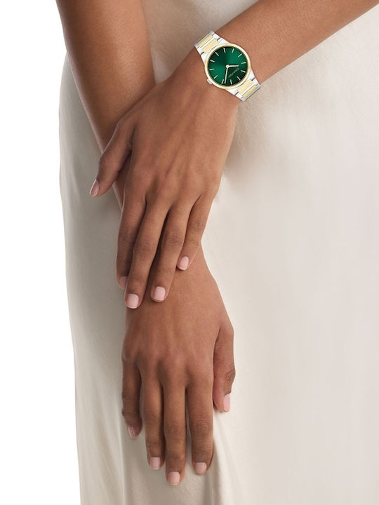 Calvin Klein Women's Watch with Silver Metal Bracelet