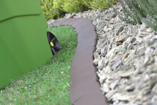 Prosperplast Garden Palisade Flat 1 Grey 3.8m