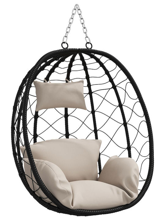 Φωλιά με Βάση Rattan Μ105xΠ95xΥ195cm Καφέ Φωλιά με Βάση Rattan Μ105xΠ95xΥ195cm Καφέ