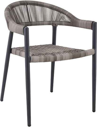Sessel Madison Charcoal, Grey 58x56x78cm Sessel Madison Charcoal, Grey 58x56x78cm