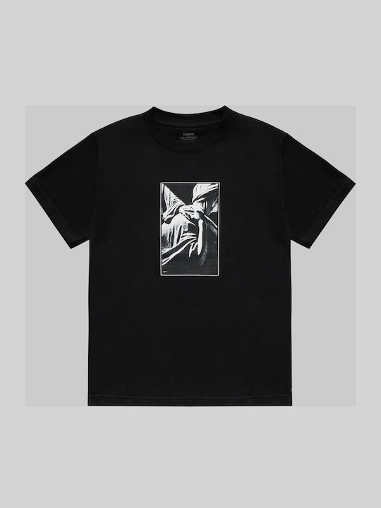T-shirt Μαύρο