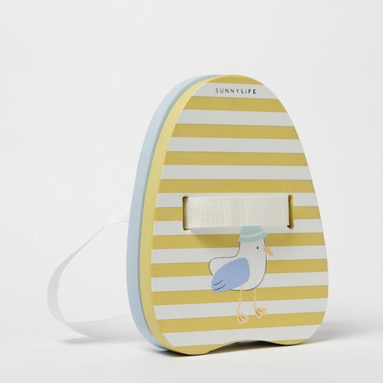 Vestă de salvare pentru copii Sunnylife Sammy Seagull Dungi Muștar Multicolor