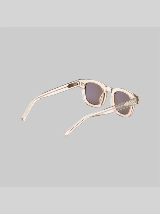Akila Unisex Sunglasses with Beige Frame and Beige Lens 2222-6866