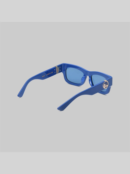 Akila Unisex Sunglasses with Blue Frame and Blue Lens 2221-2525