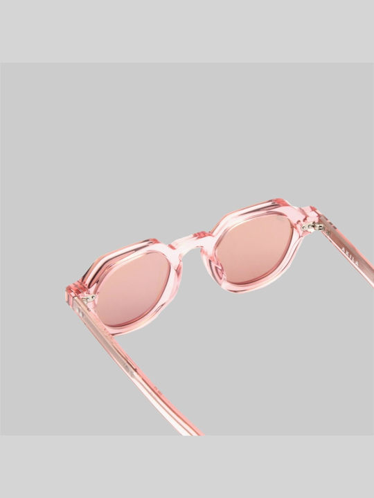 Akila Women's Sunglasses with Pink Plastic Frame and Pink Lens 2210-5966