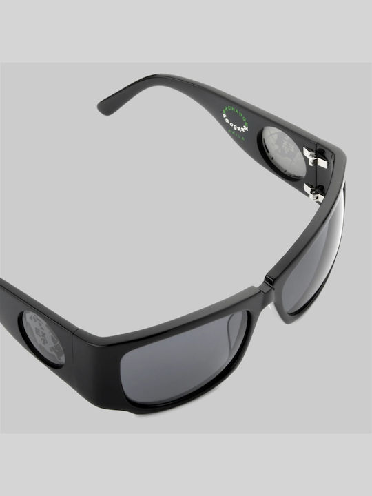 Akila Unisex Sunglasses with Black Frame and Black Lens 2313-0101E
