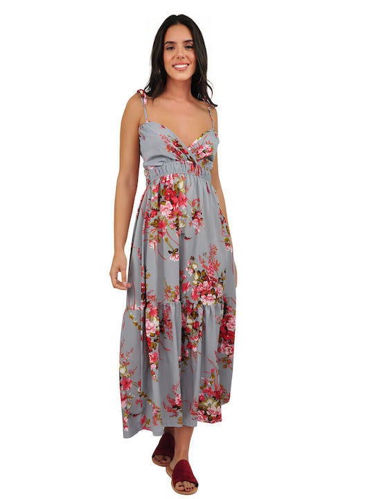 Summer Midi Dress Light Blue
