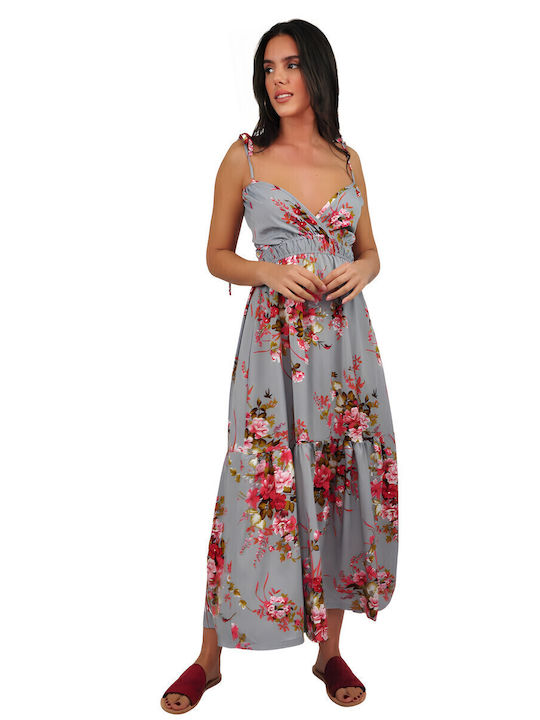 Summer Midi Dress Light Blue