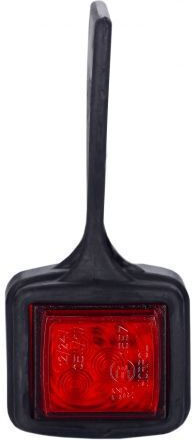 Lumină de poziție laterală pandantiv 6 LED SMD roșu-alb 12v24v multi-voltaj tip claxon Horpol