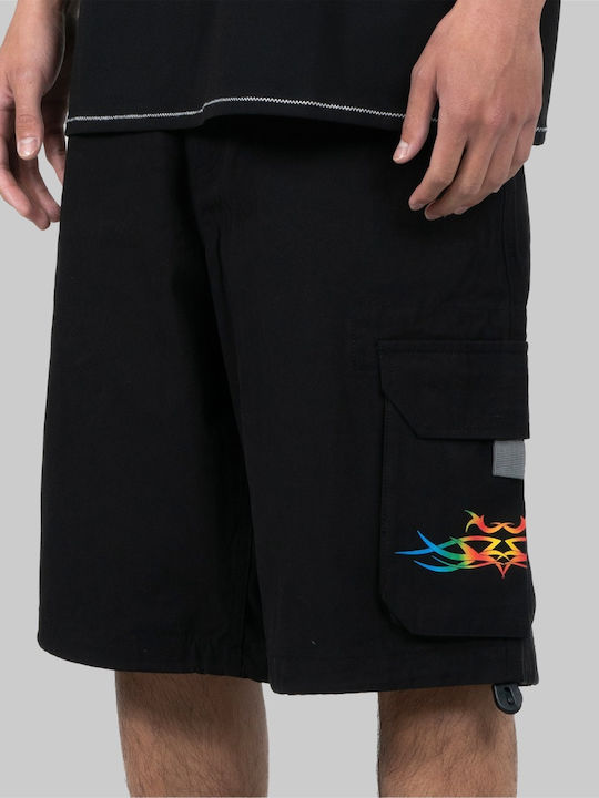 Herrenshorts Cargo Schwarz