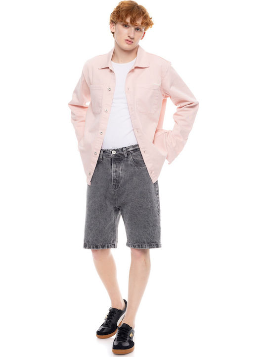 Men's Shorts Jeans Grey