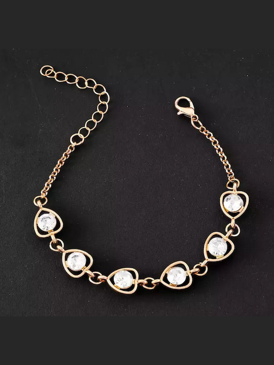 Women's Watch with Gold Metal Bracelet