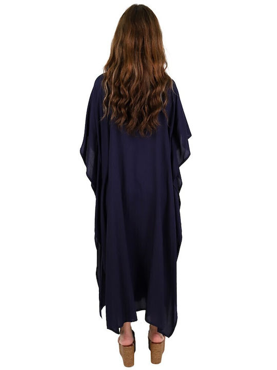 Aquablue Women's Caftan Beachwear Dark Blue
