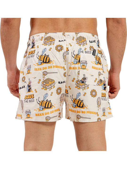 Men's Swimwear Shorts Multicolor with Patterns