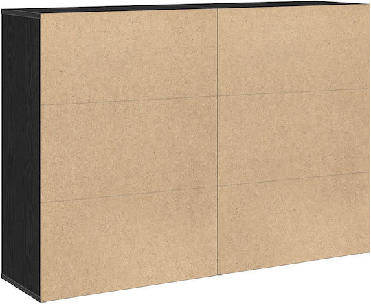 Дървен Офисен Шкаф Дъб 60x31x84см