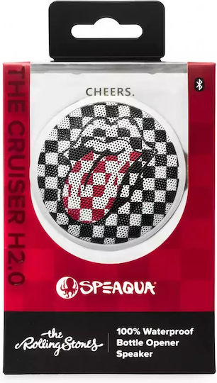 Speaqua CRUISER H2.O Αδιάβροχο Ηχείο Bluetooth με Διάρκεια Μπαταρίας έως 5 ώρες Rolling Stones Checker