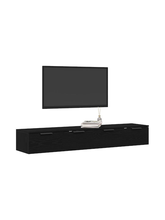Black TV Stand L68xD30xH20cm