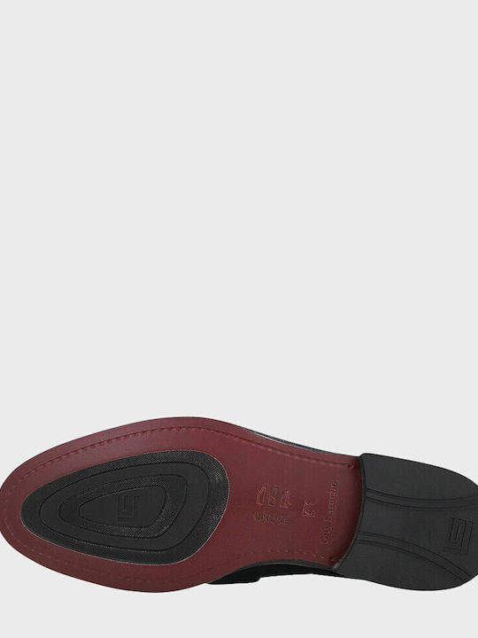 Montel Men's Leather Loafers Black