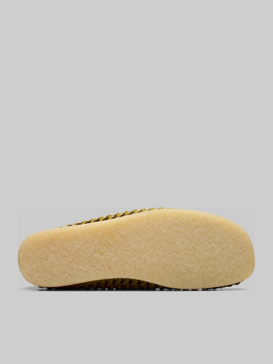 Wbloafer Weave Men's Suede Moccasins Green