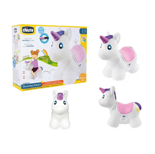 Chicco Φουσκωτό Αλογάκι Χοπ Χοπ Unicorn