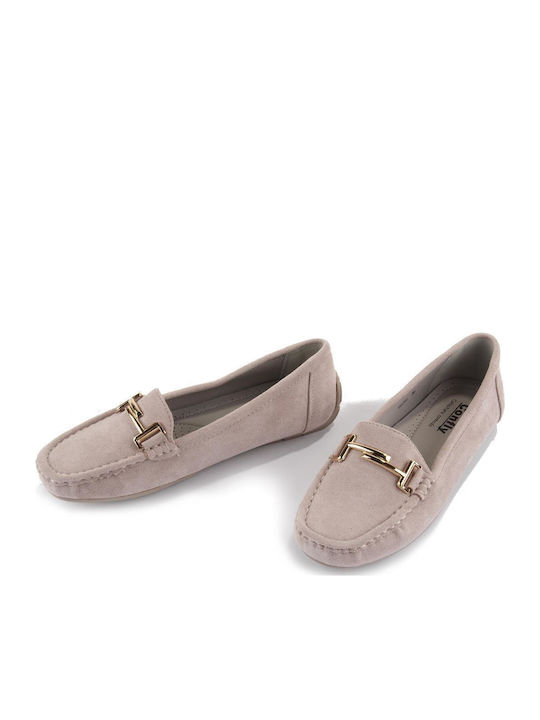 Women's Moccasins in Purple Color