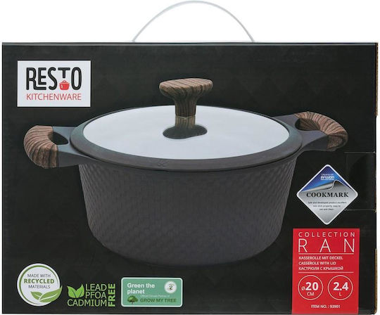 Resto Βαθιά Κατσαρόλα από Αλουμίνιο 2.4lt / 20cm