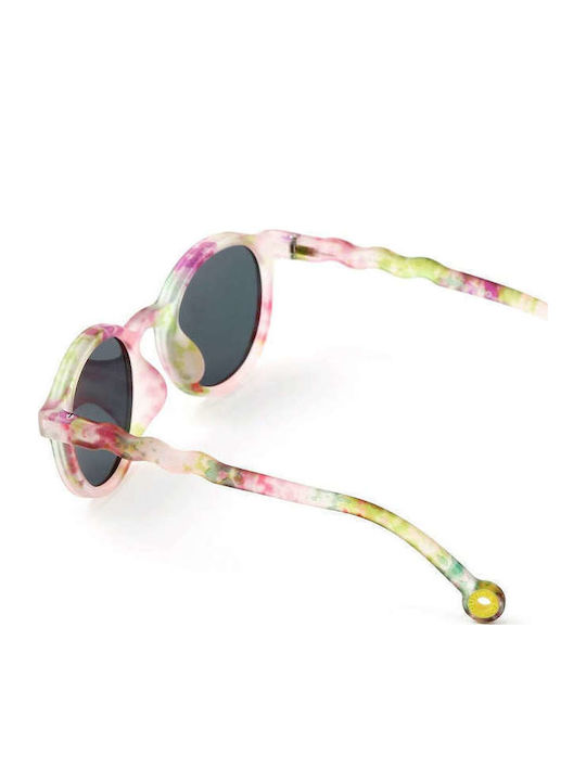 Olivio & Co Classic Oval Kids Sunglasses with Polarized Lens Flowers Multicolour for 3-12 Years