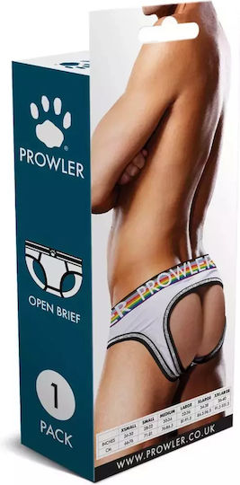 Prowler Open Boxeri Sexy pentru bărbați Alb