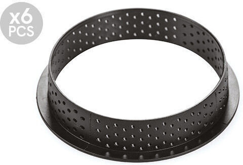 Silikomart Round Cake Ring 8cm Set of 6