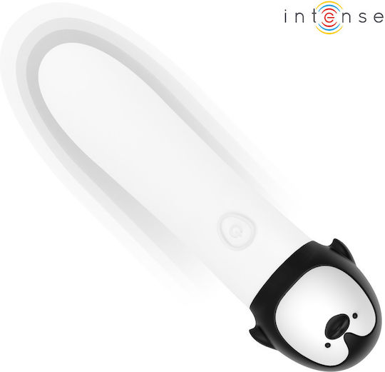 Intense Penguin Mini Δονητής Bullet με Απομακρυσμένο Έλεγχο 10cm Λευκός
